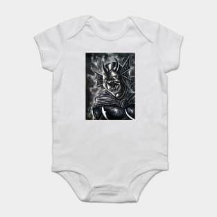 Etrigan "Gone Gone The Form O' Man" portrait (original) Baby Bodysuit